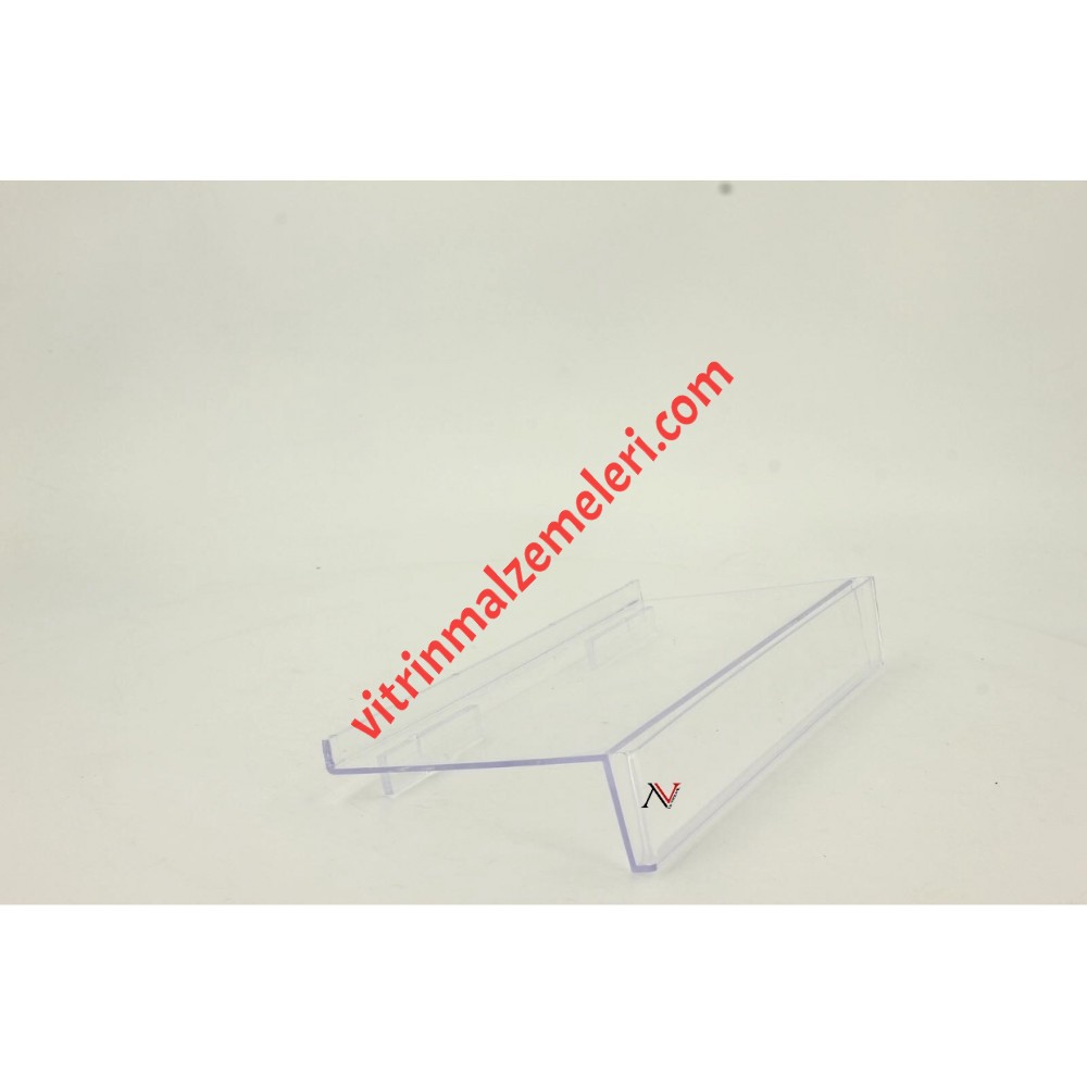 Kanala Geçme Etiketli Raf Plastik