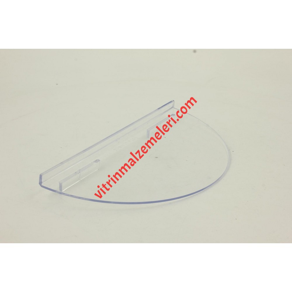 Plastik Kanala Geçme Ay Şeklinde Raf