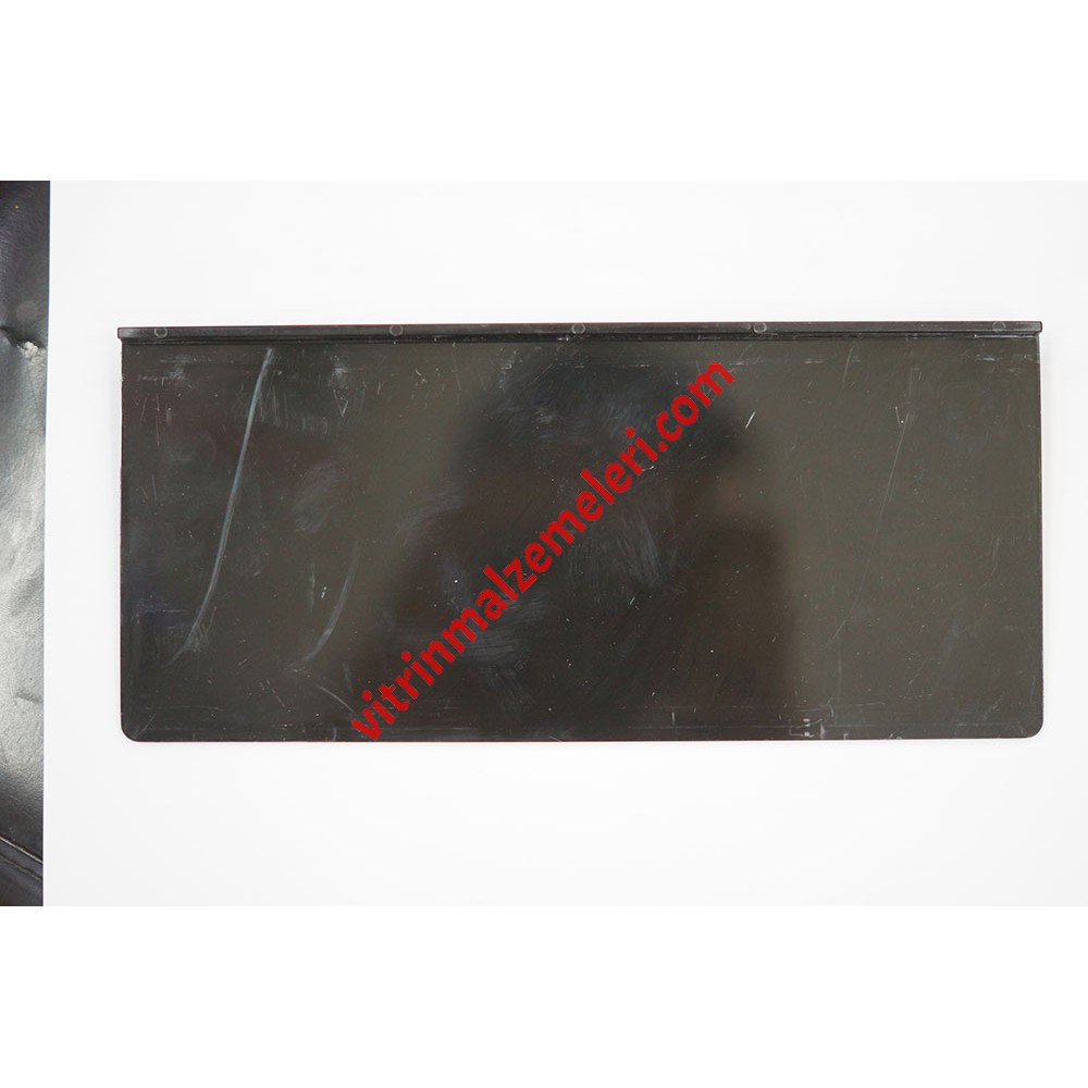 Plastik Kanala Geçme Büyük Ayakkabı Rafı Siyah