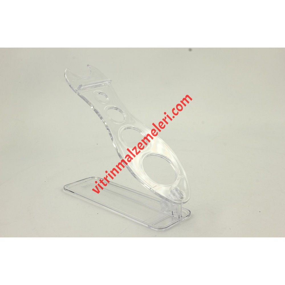 Plastik Yükseklik Ayarlı Ayakkabı Teşhir Standı