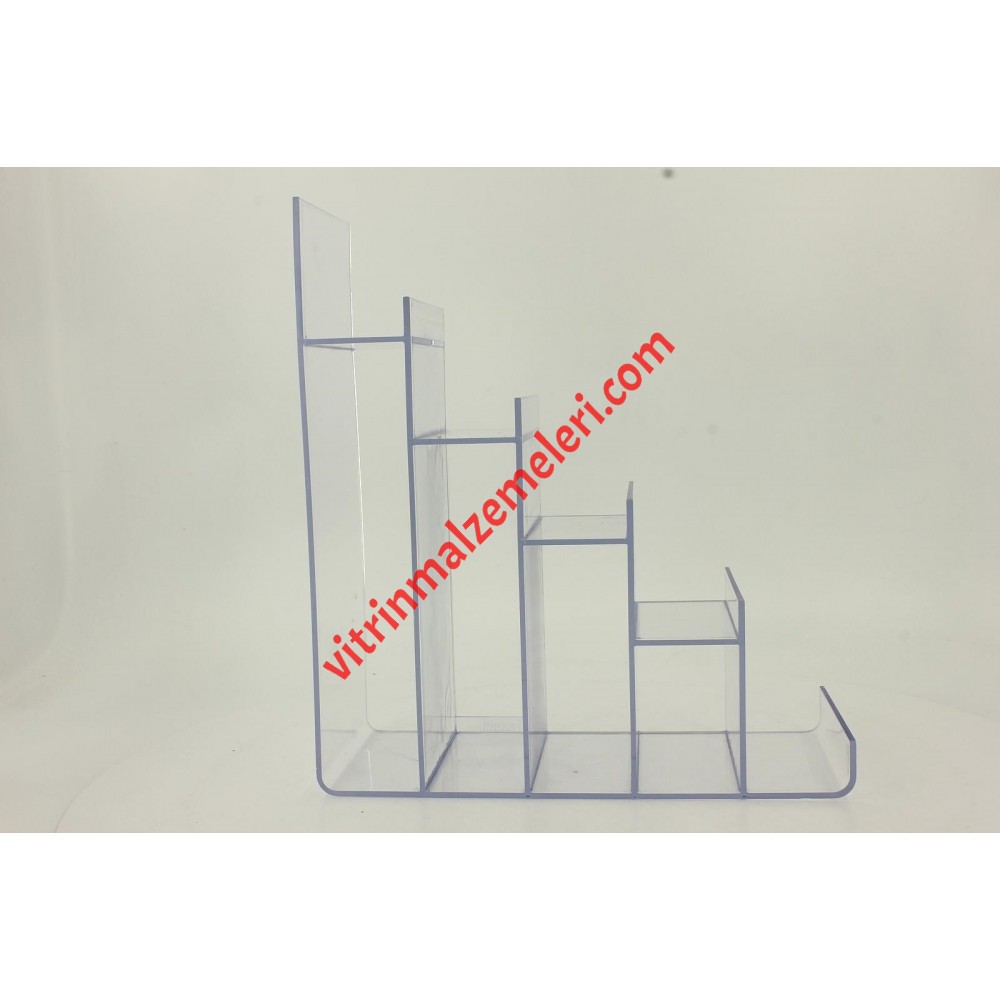 Cüzdan ve Abiye Çanta Teşhir Standı Plastik Şeffaf