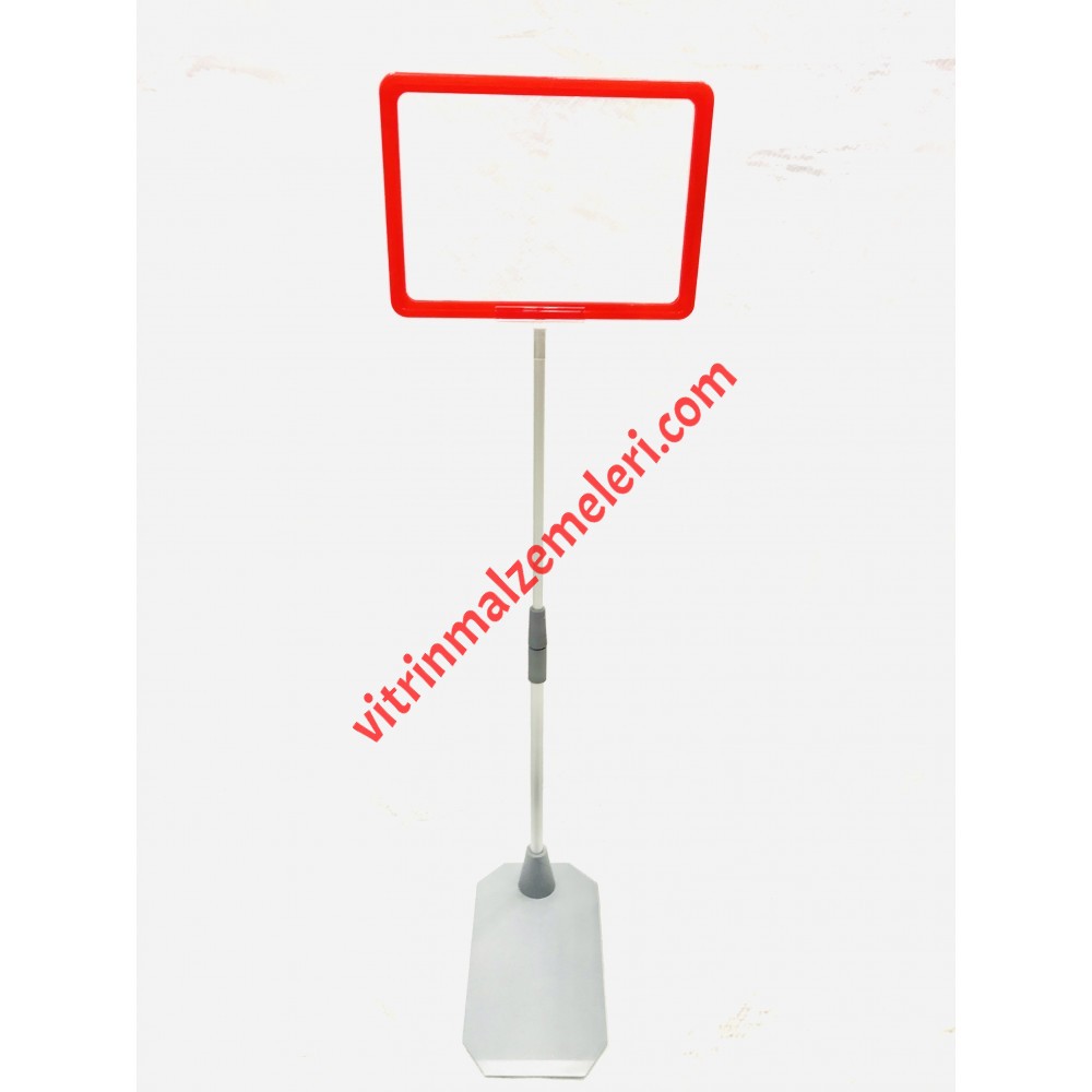 Fiyat Sergileme Tanıtım Ördek Ayak Kırmızı