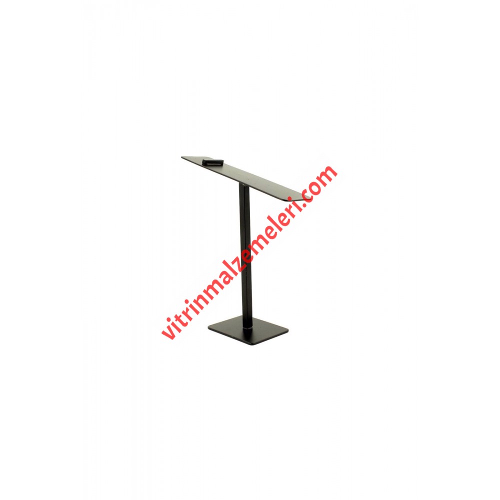 Ayakkabı Teşhir Standı Siyah Metal 15 cm