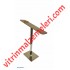Ayakkabı Teşhir Standı Altın Metal 20 cm