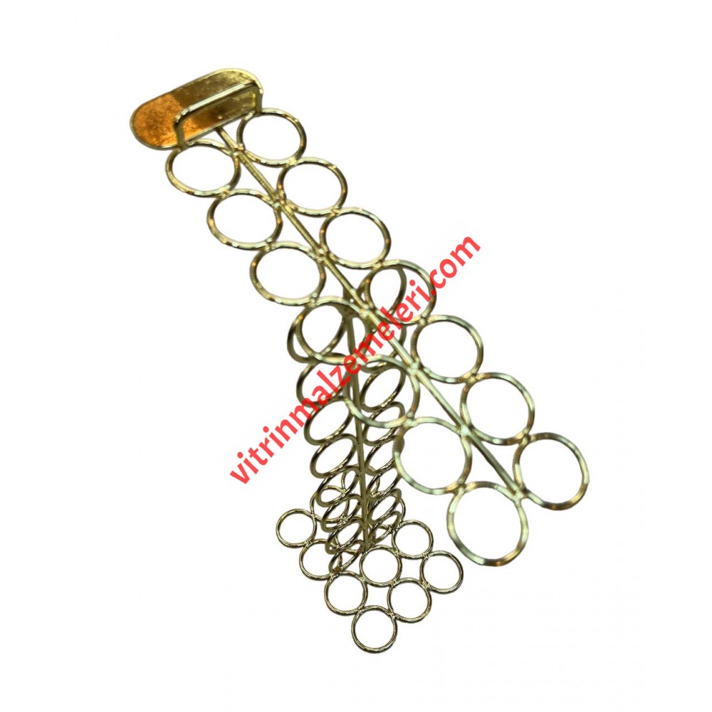 Altın Pul Metal Ayakkabı Teşhir Standı