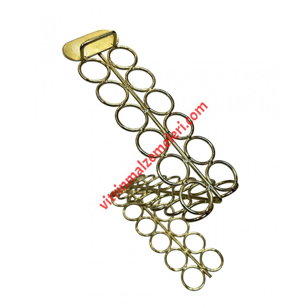 Altın Pul Z Metal Ayakkabı Teşhir Standı