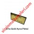 PLEKSİ ÜRÜN TANITIM VE BİLGİLENDİRME ÇERÇEVELERİ ORTA GOLD AYNA MODEL