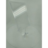 Mandallı Ürün Tanıtım Çerçevesi Plastik Şeffaf