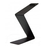 Metal Z Şeklinde Ayakkabı Teşhir Standı Siyah